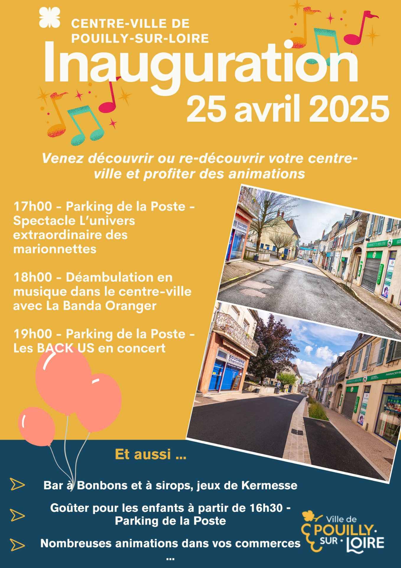affiche inauguration
